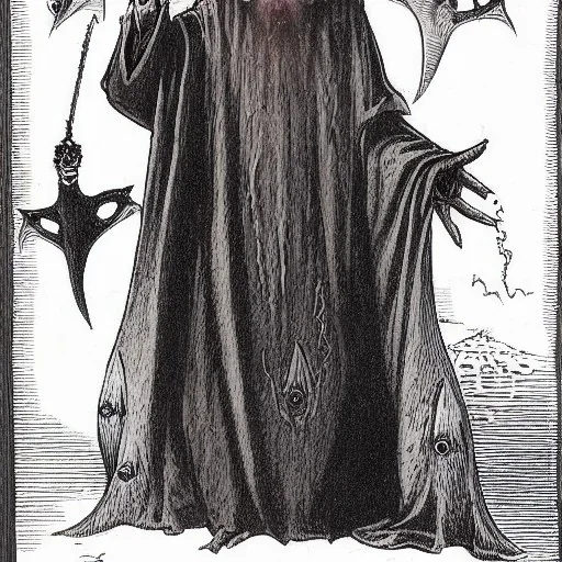 Vampire Bat Cthulhu Russian Orthodox priest