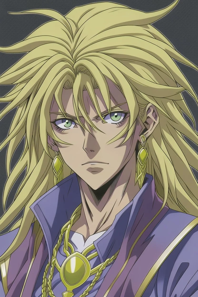 Portrait of Marik Ishta, from Yu Gi Oh anime