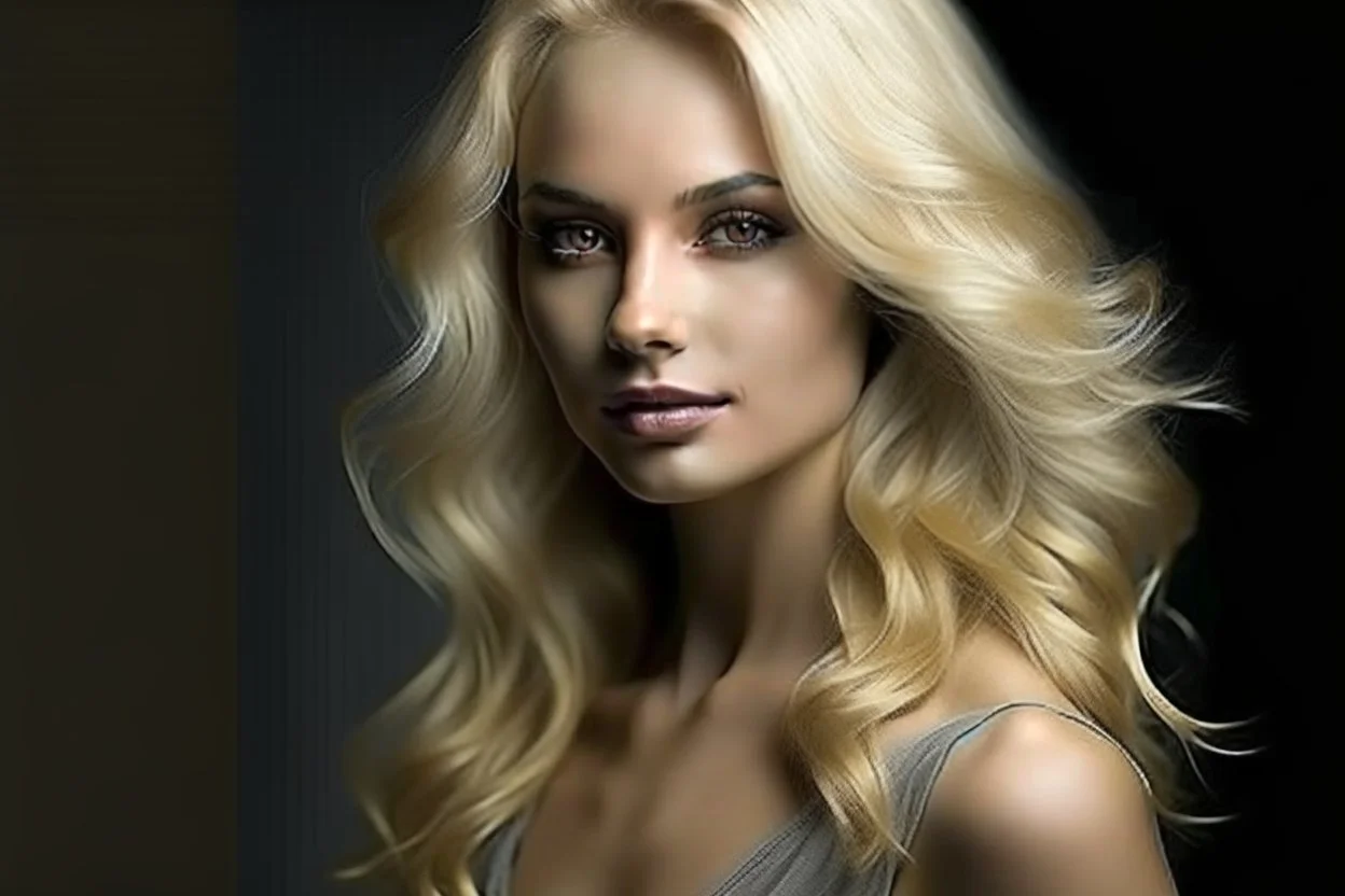 beautiful blonde woman