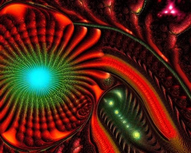 Alien, bliss, fractal