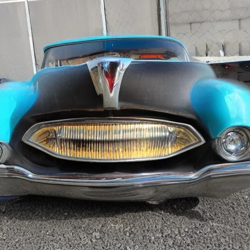 50'S ELECTRIC GUITAR ROCKABILLY HOTROD SPACESHIP FUNNYCAR