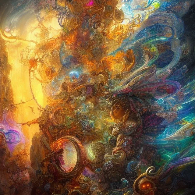 A hyperdetailed 16k resolution portal sealed by magical runes. by Huang Guangjian, Josephine Wall, Scott Naismith, epic. Fantasy, crisp, cinematic, meticulously composed