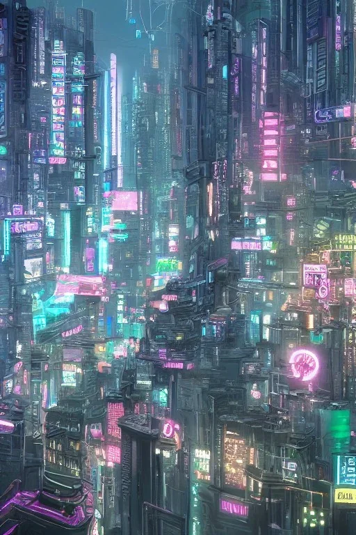 Cyberpunk city