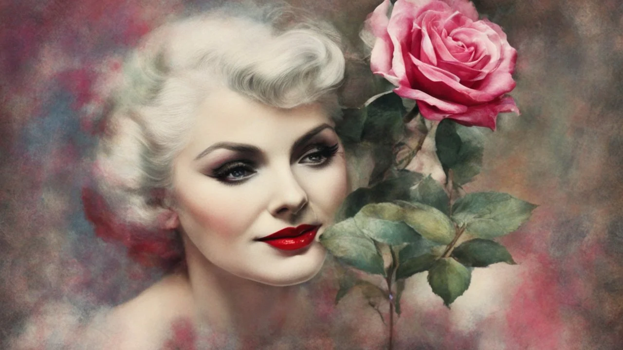 full color - A rose by any other name would smell just like Annabella Lugosi