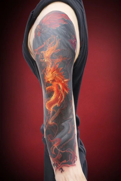 Chinese Blue Dragon Tattoo | Chinese Temple