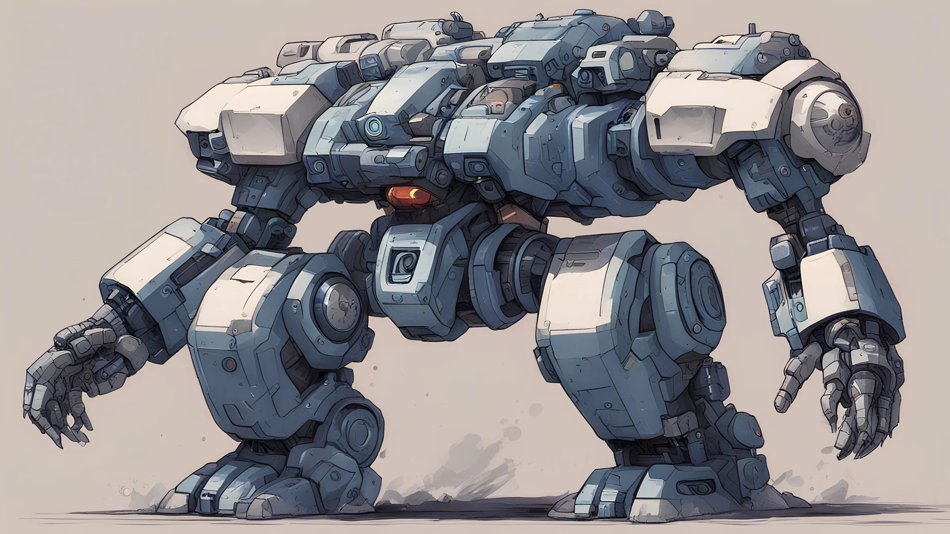 cool mech by akira toriyama