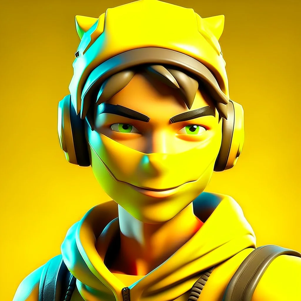 can you make a yellow fortnite profile picture