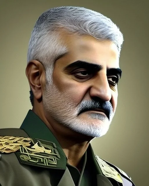 An Iranian commander Qassem Soleimani