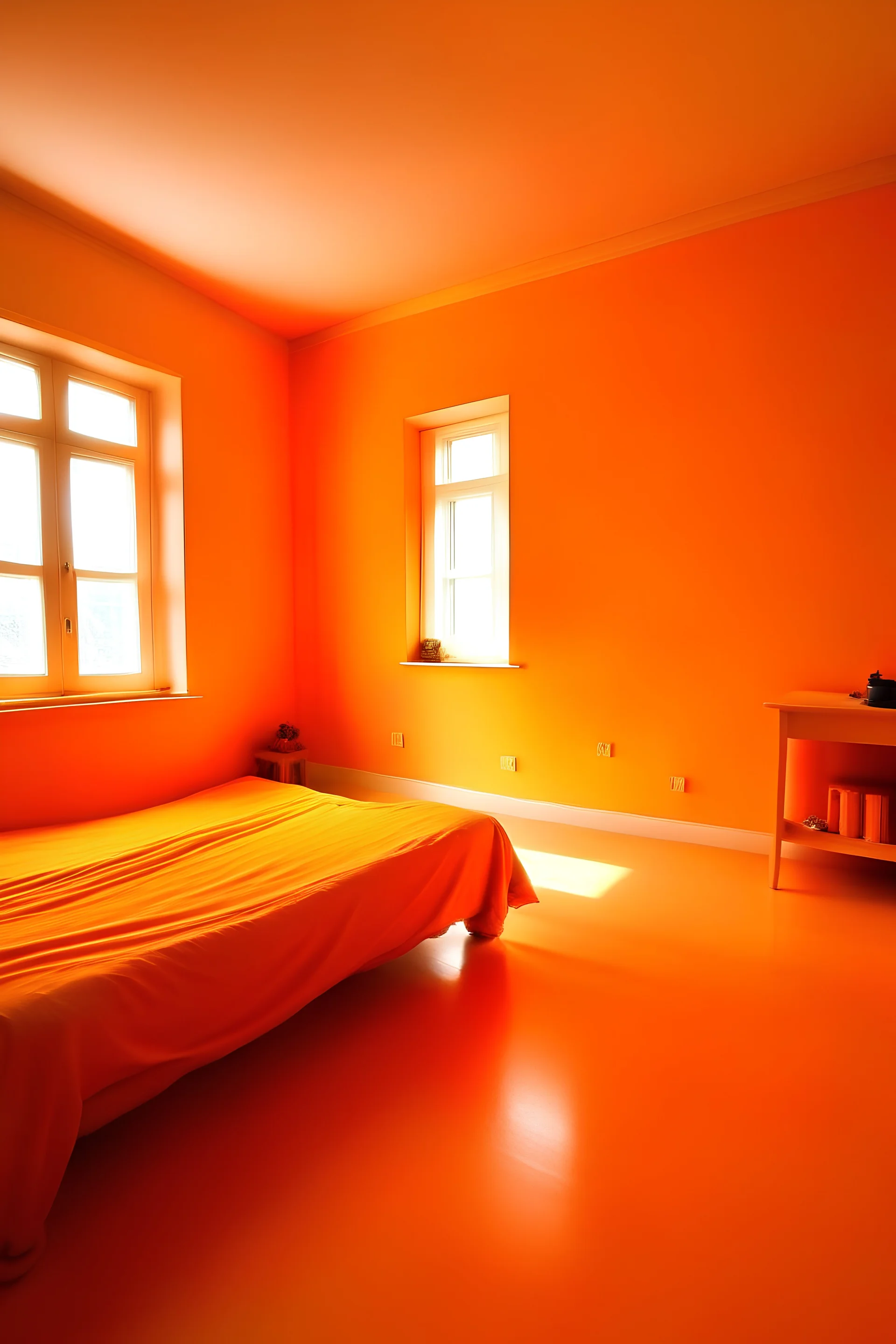 SALONES CON COLOR NARANJA BAJOS