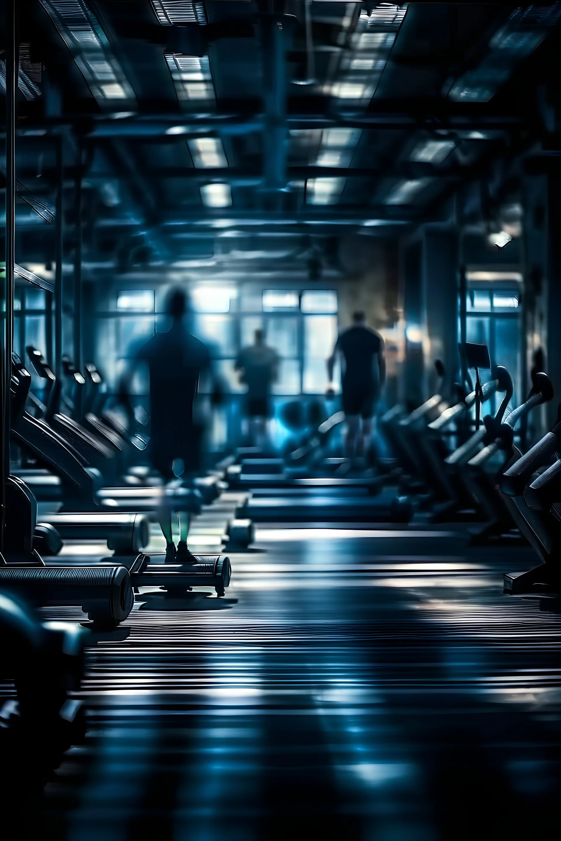 dark Gym blur