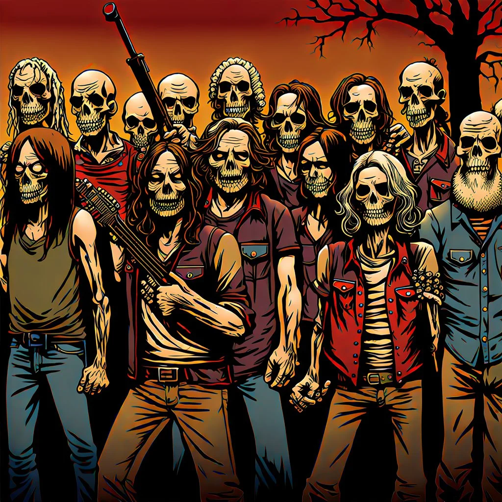 The Walking Dead meet The Grateful Dead