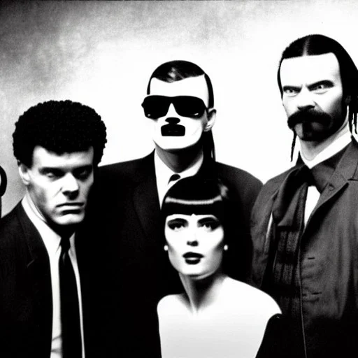 Creepy old photo of pulp fiction