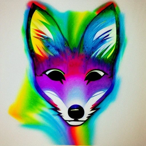 Rainbow fox