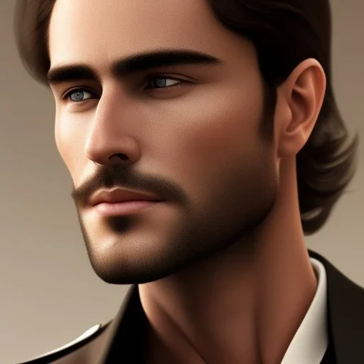 photorealistic Portrait of a dude, handsome, dark long hair, brown eyesmasculine, handsome, upper body, muscular, white shirt, hairy torso, fantasy, intricate, muscular, elegant, highly detailed, digital painting, artstation, concept art, smooth, sharp focus, illustration, a Portrait of a dude, handsome, dark long hair, masculine, handsome, upper body, muscular, hairy torso, fantasy, intricate, muscular, elegant, highly detailed, digital painting, artstation, concept art, smooth, sharp focus, il