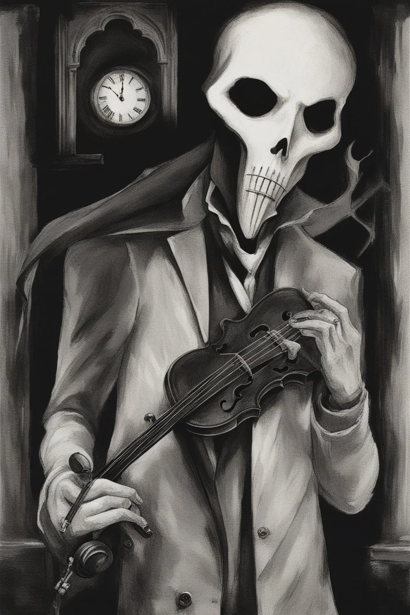 ghost of shadow Violinist, man, fantasy