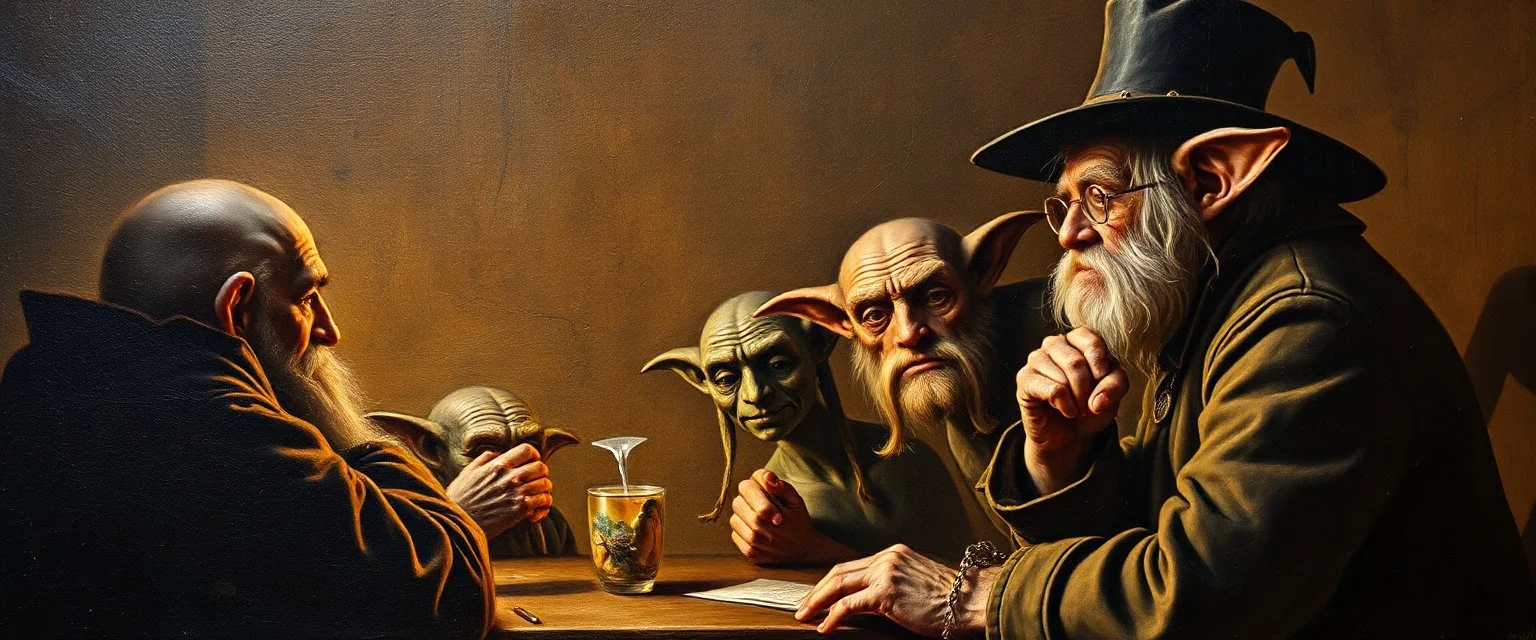 pin hole cam, master oil painting by Rembrandt,When somebody listens to everything you say but still is an asshole Du har sendt testicle goblins