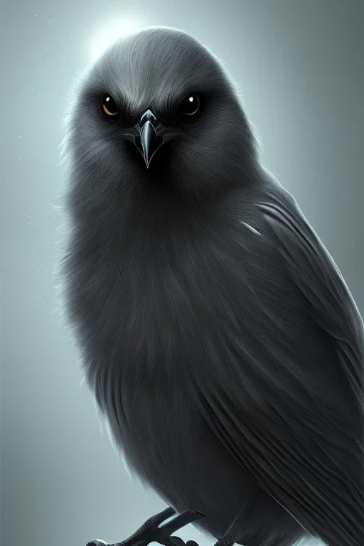 Very evil looking crow