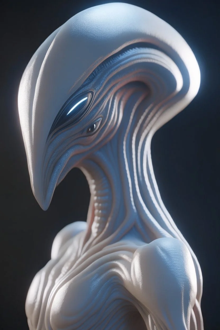 Moonstone alien ,3d 4k octane render, smooth, sharp focus, highly detailed, unreal engine 5,