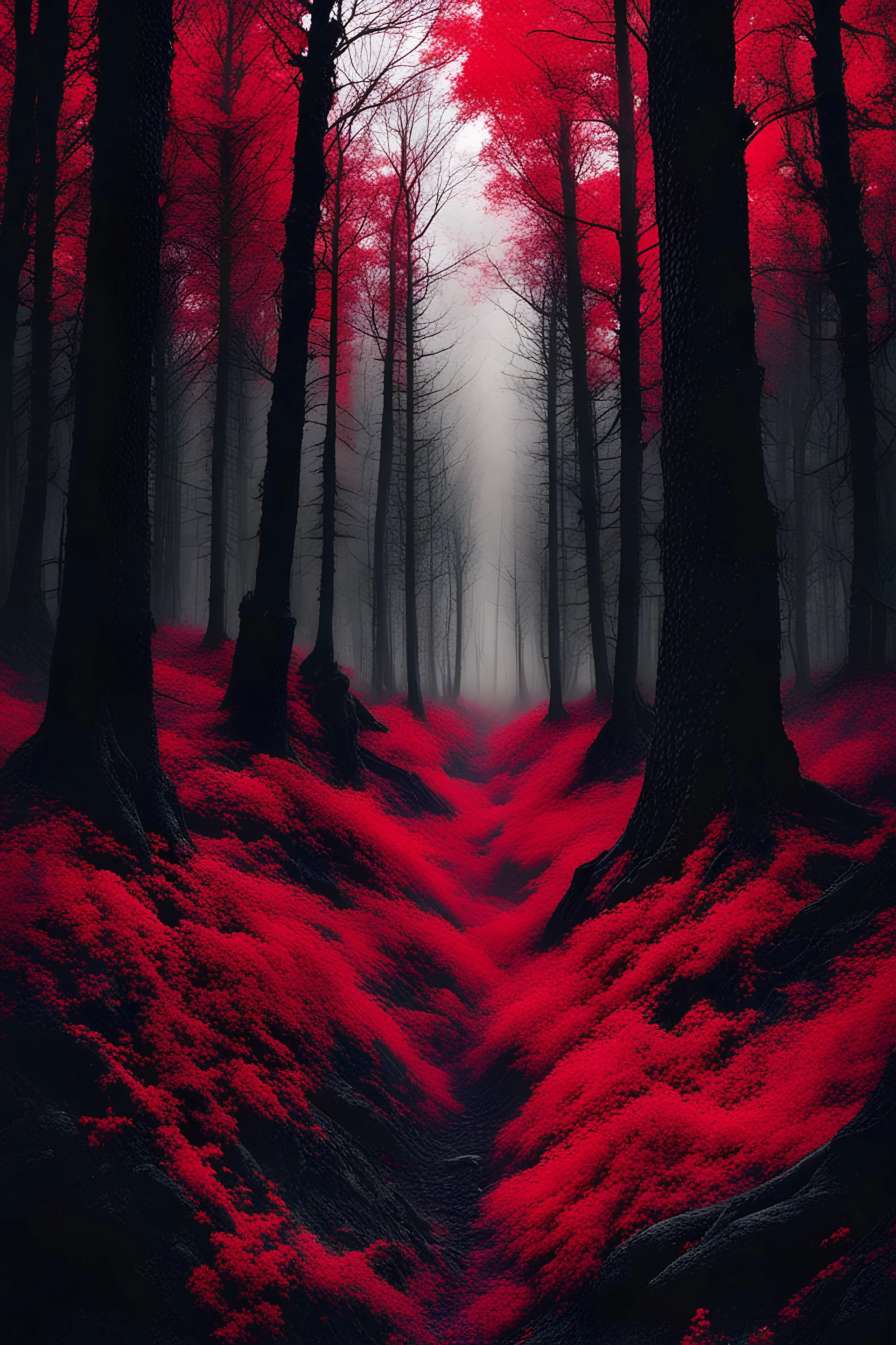 And the Forests Dream Eternally... deathmetal.....Colors only red and black N.9.