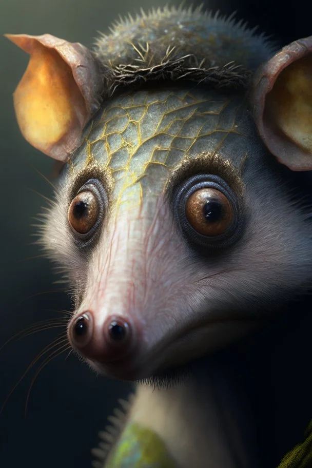 donkey turtle opossum,highly detailed, digital painting, fantasy painting, deviantart artstation, cinematic lighting, charming eyes 3D 16k Full UHD