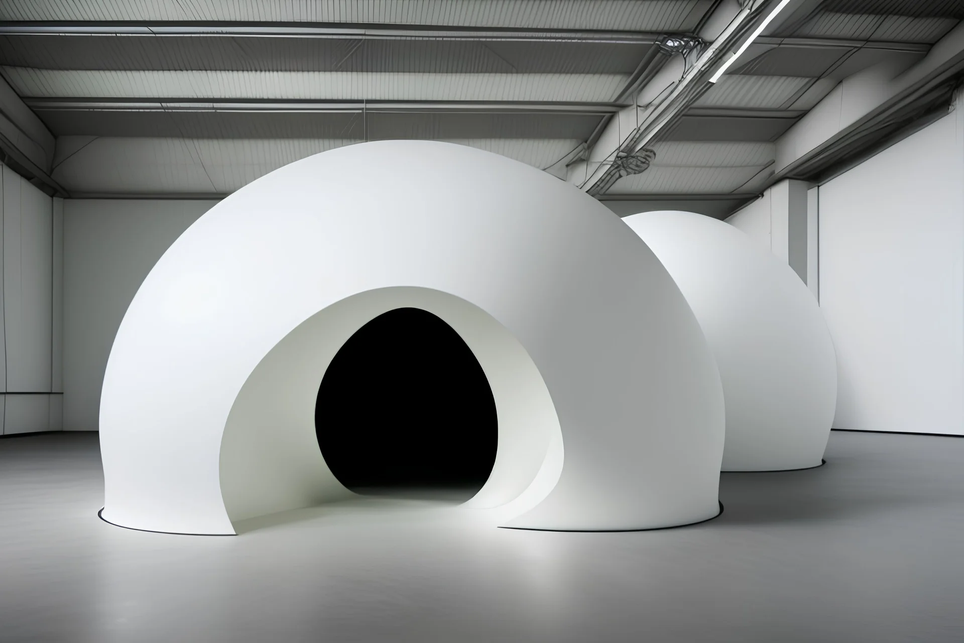 Anish Kapoor white exhibition space metal