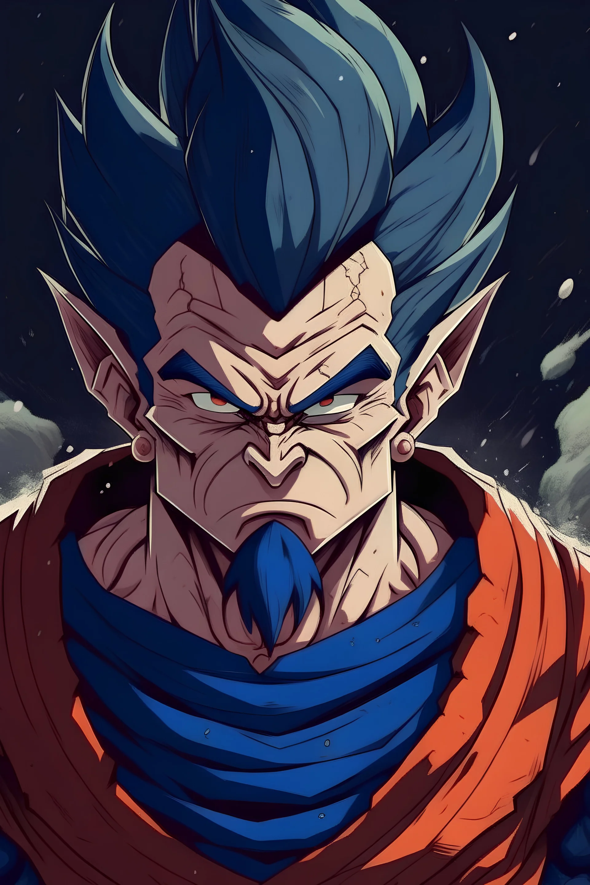 Erebus, Dragonball Z art style