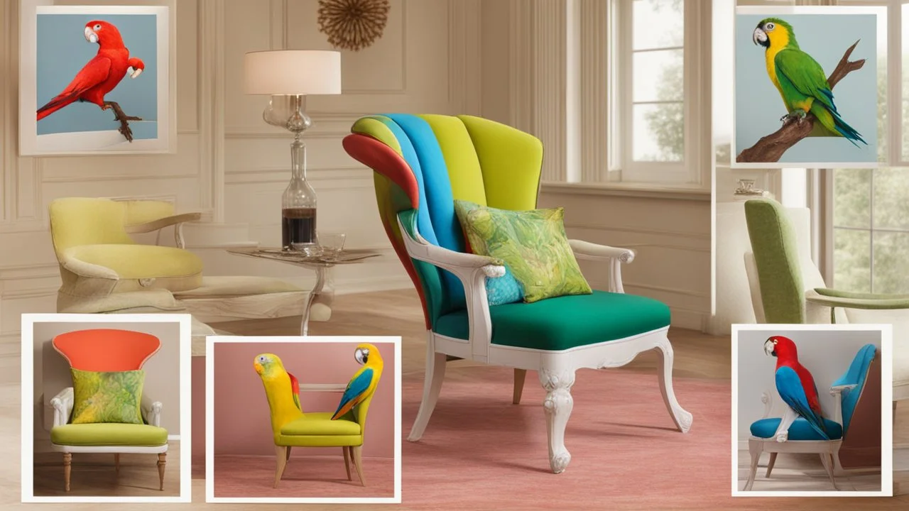 Parrot inspired chair