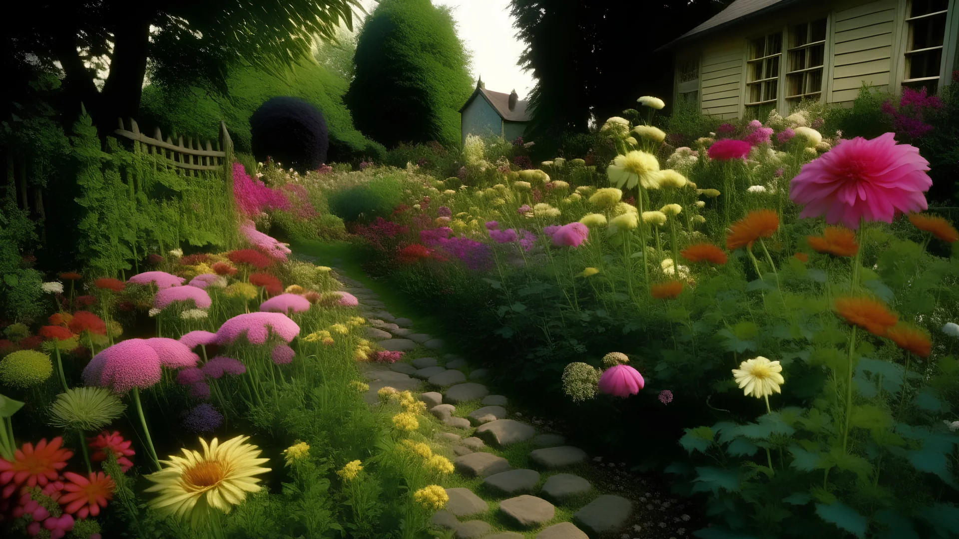 flower garden