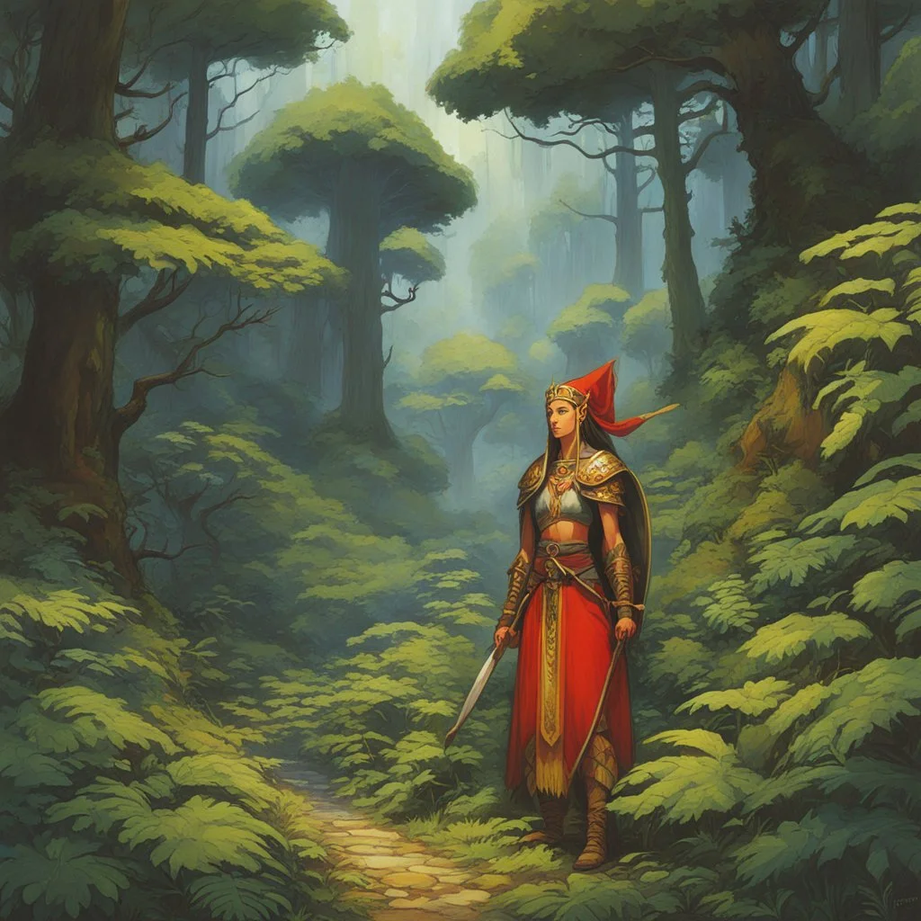 Dans Glorantha, le monde de RuneQuest et Hero Wars, les elfes, ou aldryami, sont des végétaux humanoïdes, Chacune de leurs races est associée à un type de plante ,conifères pour les bruns, fougères pour les rouges, champignons pour les noirs,highly detailed,et suit son cycle de vie,Ils ont un sixième sens hypertrophié forêt,intrinate,bioms,12k.