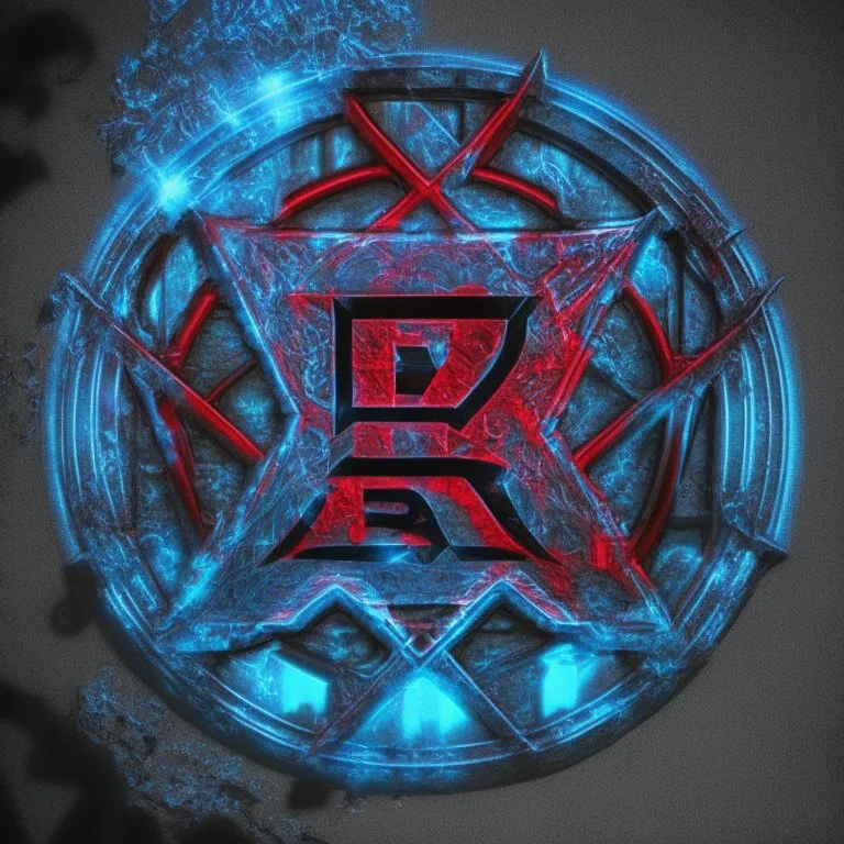 Resident evil 2 logo holographic