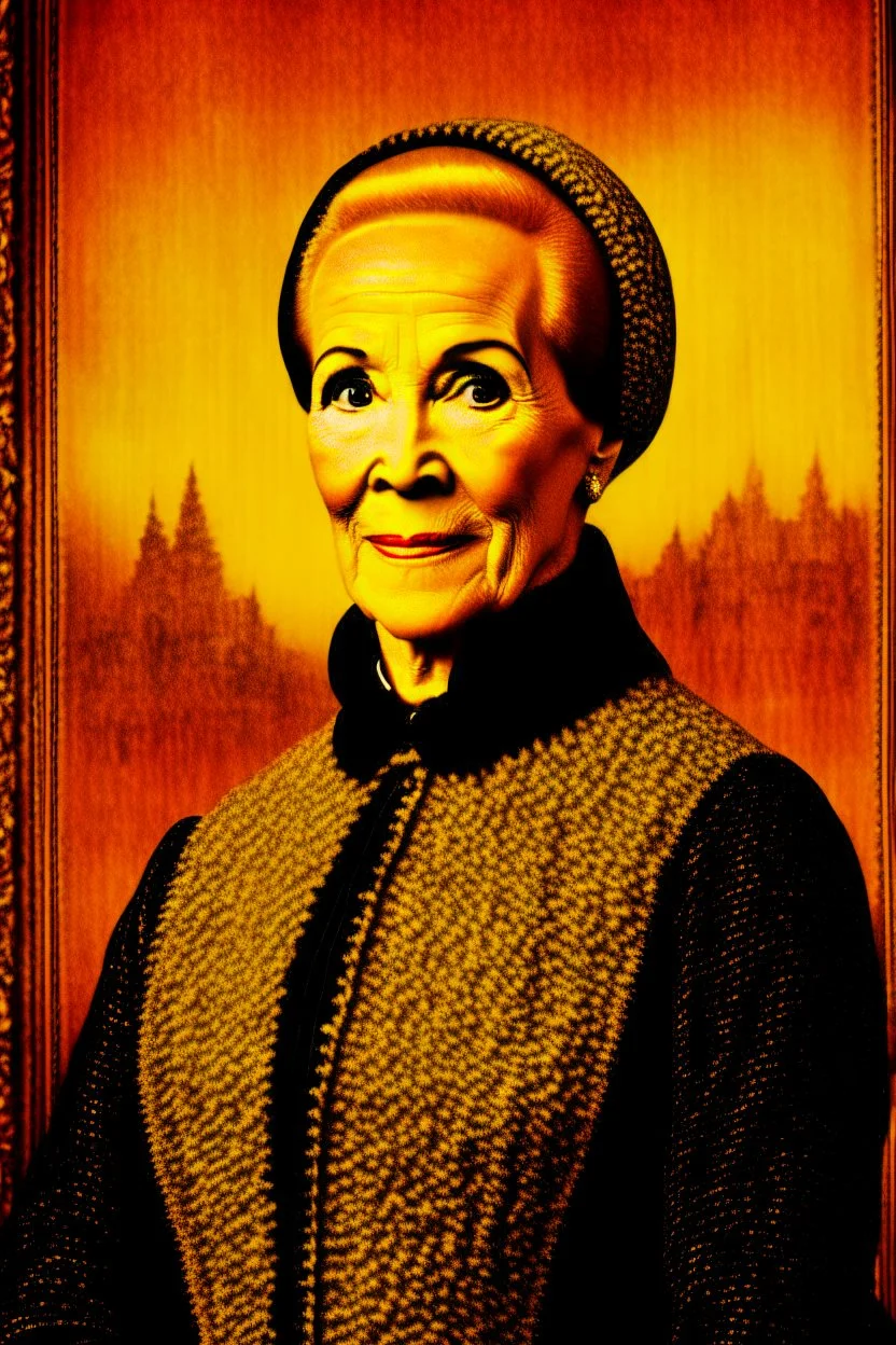 julie andrews looking like mona lisa