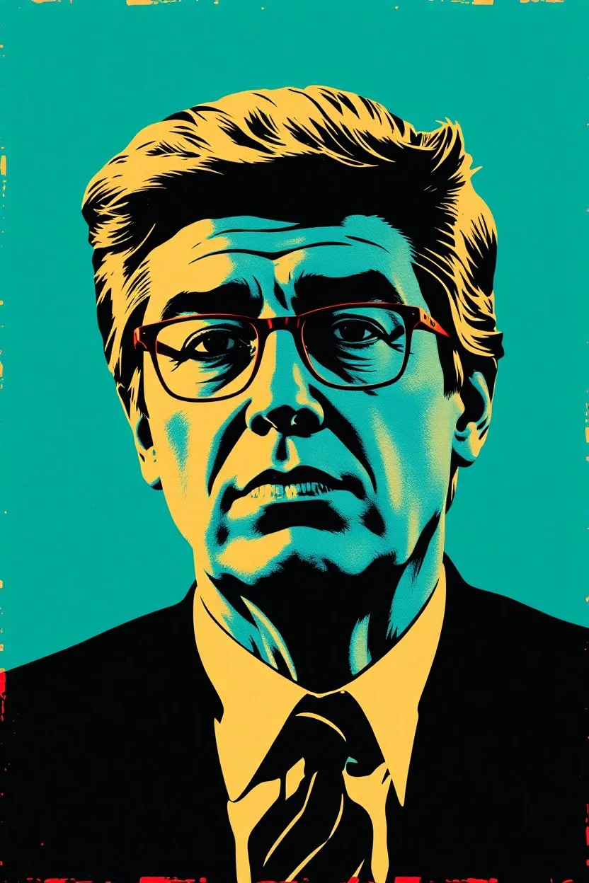 its the economy stupid in the style of warhol