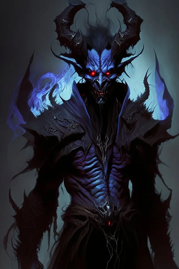 demon monster humanoid dark mage