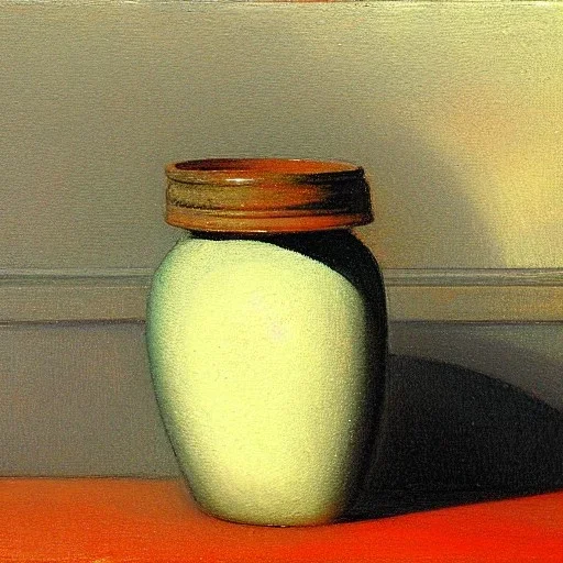 still life jar