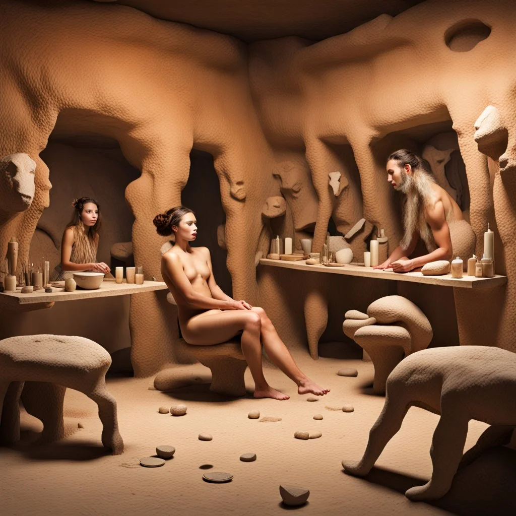 Paleolithic beauty parlor