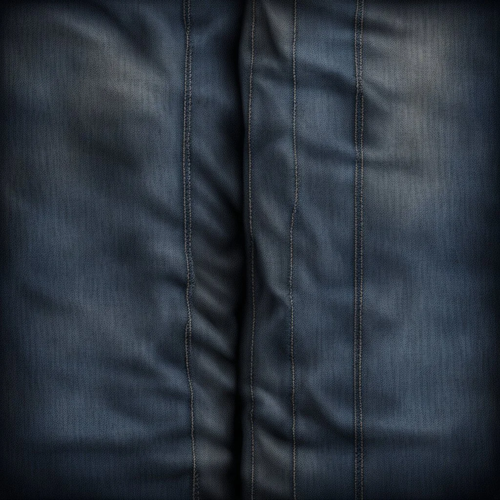 Hyper Realistic grungy navy-blue & black rustic jeans texture & vignette effect