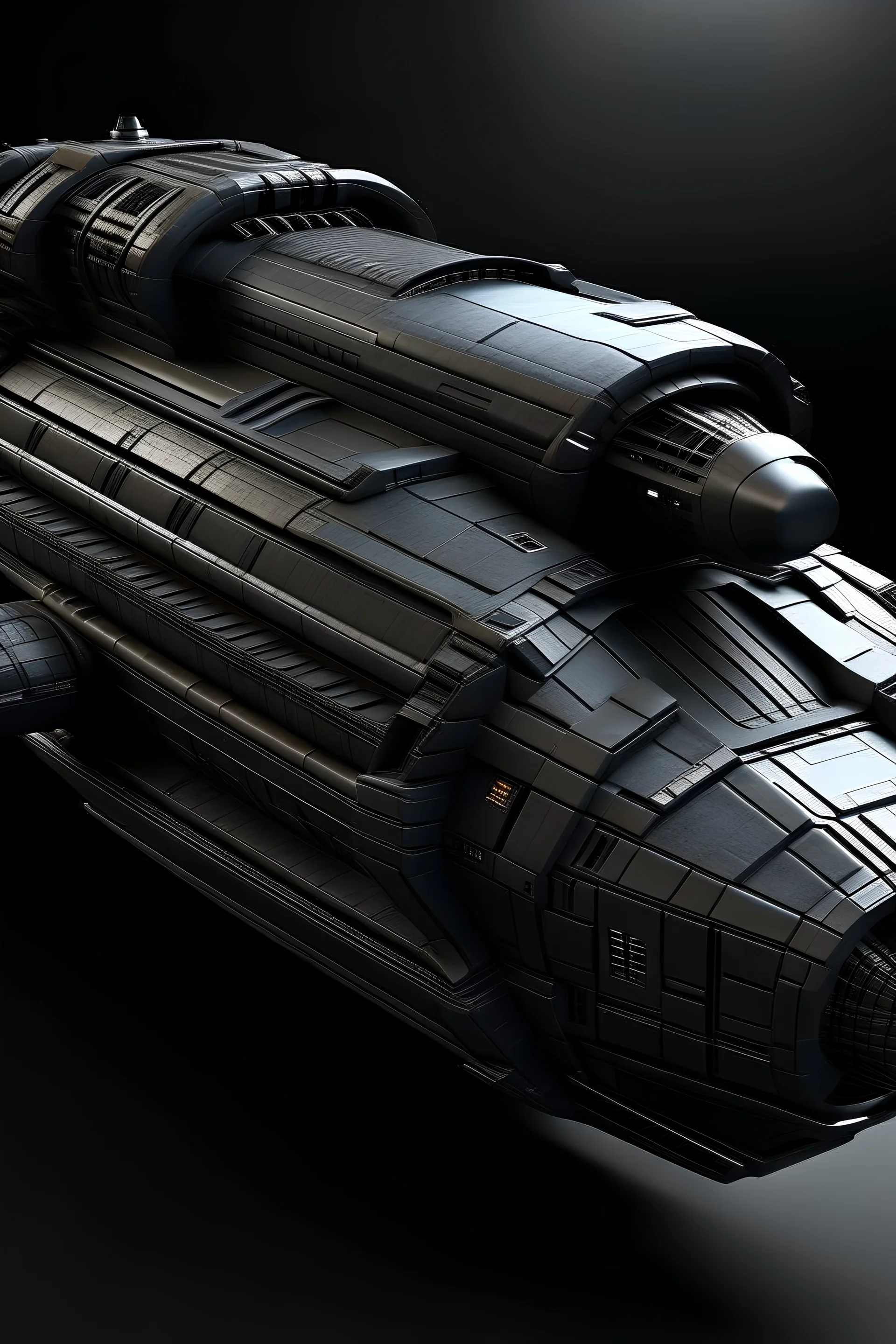 expanse style spaceship