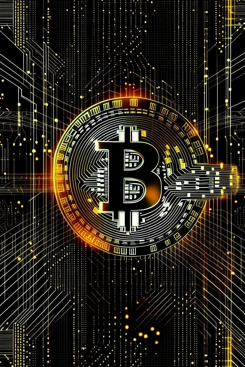 abstract wallpaper bitcoin blockchain