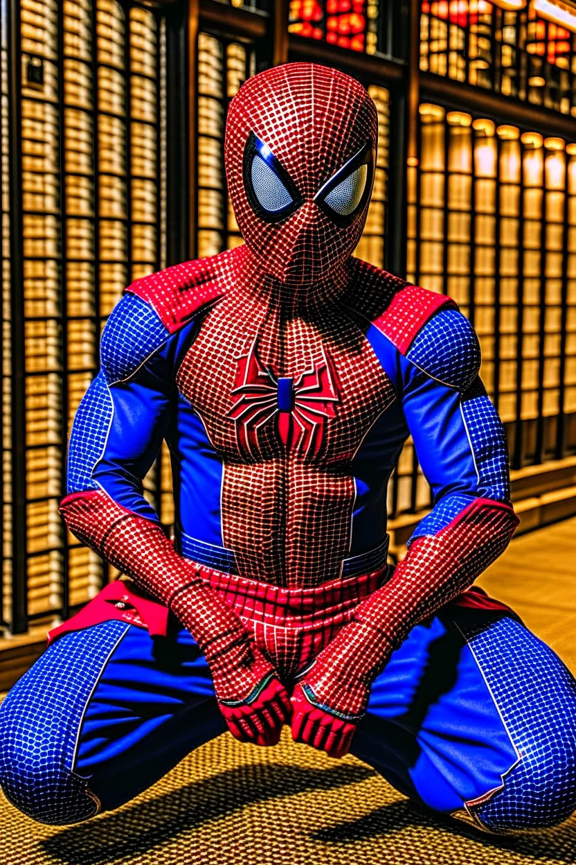 Spider-Man in Japanese Suit