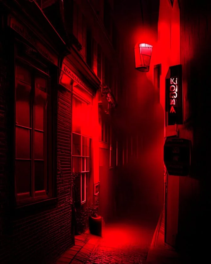 red light district