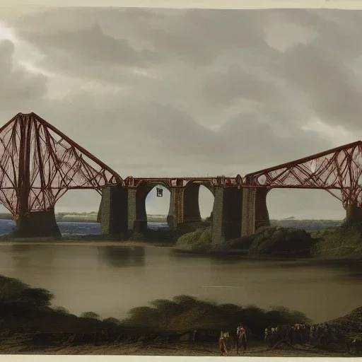 1st Battle Squadron and the Forth bridge