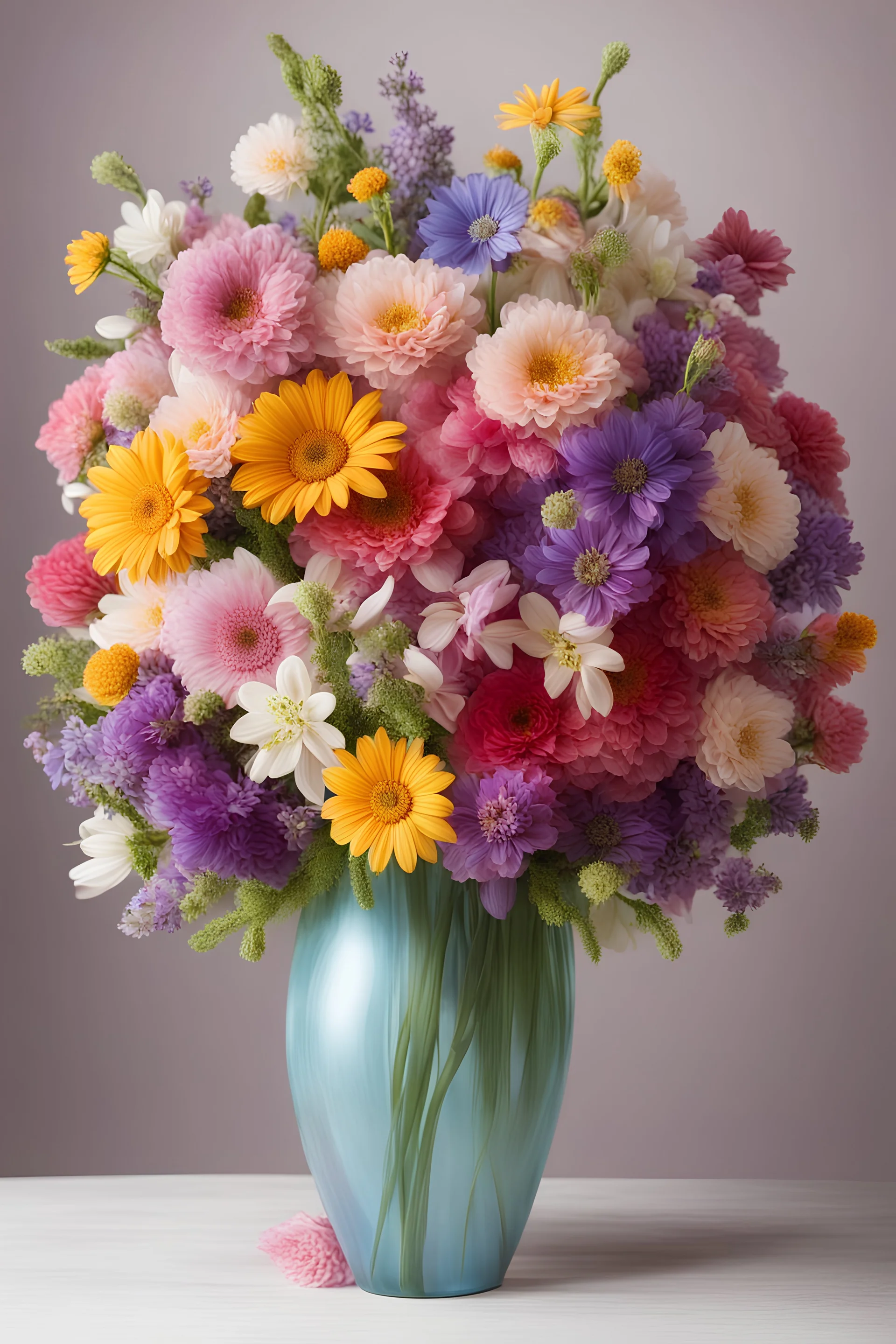 mothers day flowers high quality colorful in a vase