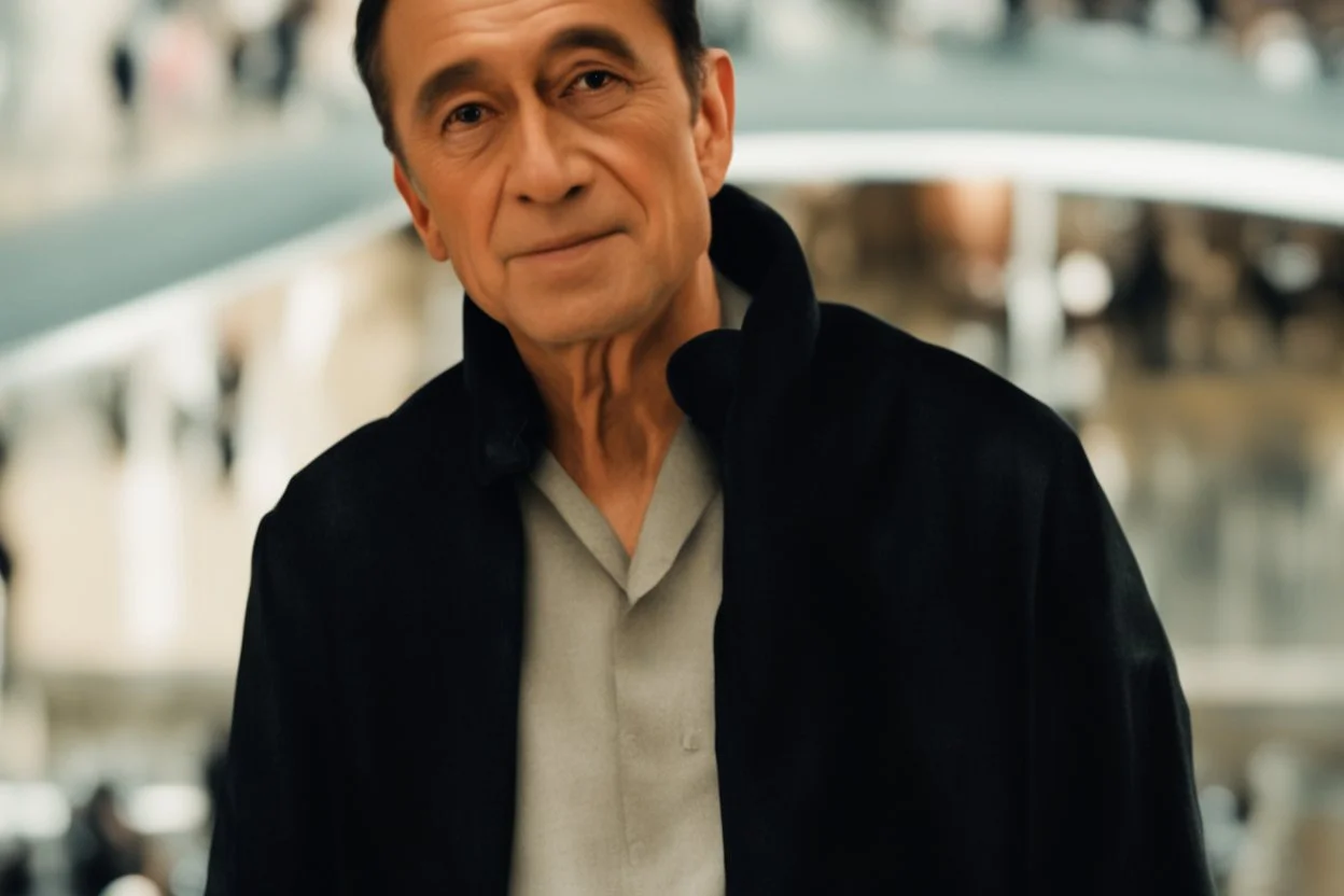 كأيب وعارف اسرار الكون وخلفيت الصوره سوداء وجاي عليه ضوء خفيف من الاسفل