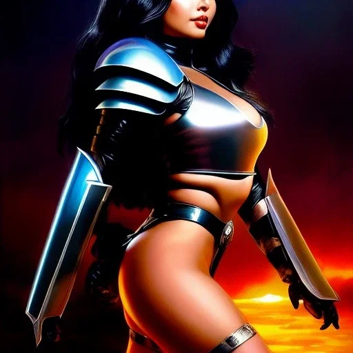 fullbody portrait 'beautiful booty sexy busty Raven(teen titans)',wearing minimal ancient latex armor,hyperrealistic skin,Hyperrealistic Big eyes,painting by gaston bussiere, greg rutkowski, yoji shinkawa, yoshitaka amano, tsutomu nihei, donato giancola, tim hildebrandt, oil on canvas, cinematic composition,sharp image, extreme detail,((fit full head inside picture)),32k