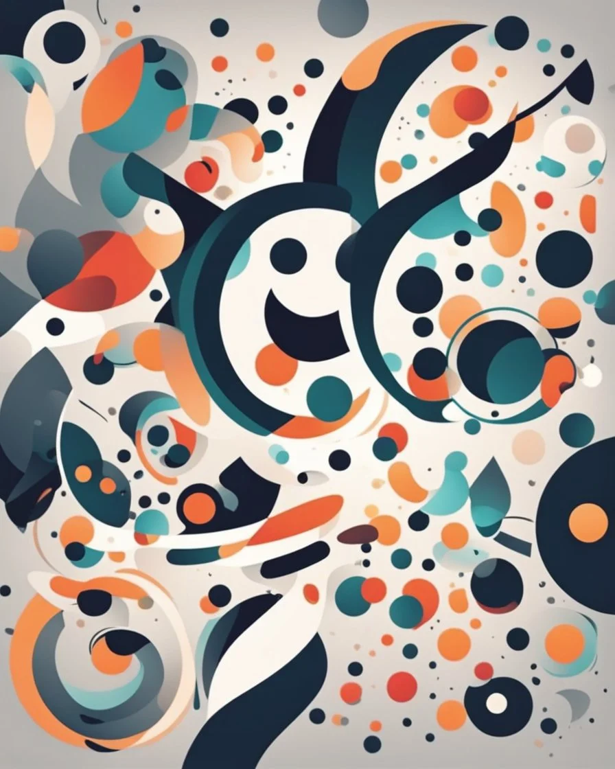 abstract circles and shapes spot