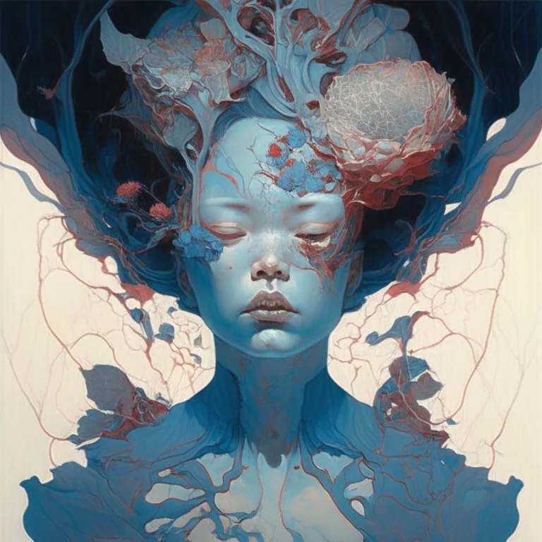 portrait of illussion by james jean