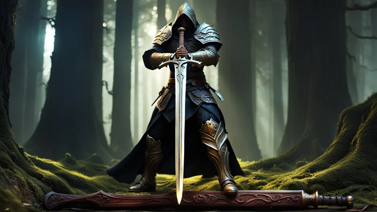 a undead slayer sword made of magical wood. exquisite realism, a masterpiece, fantasy concept art, dynamic lighting, hyperdetailed, intricately detailed, deep color, Unreal Engine, volumetric lighting , Epic cinematic brilliant stunning intricate meticulously detailed dramatic atmospheric maximal,