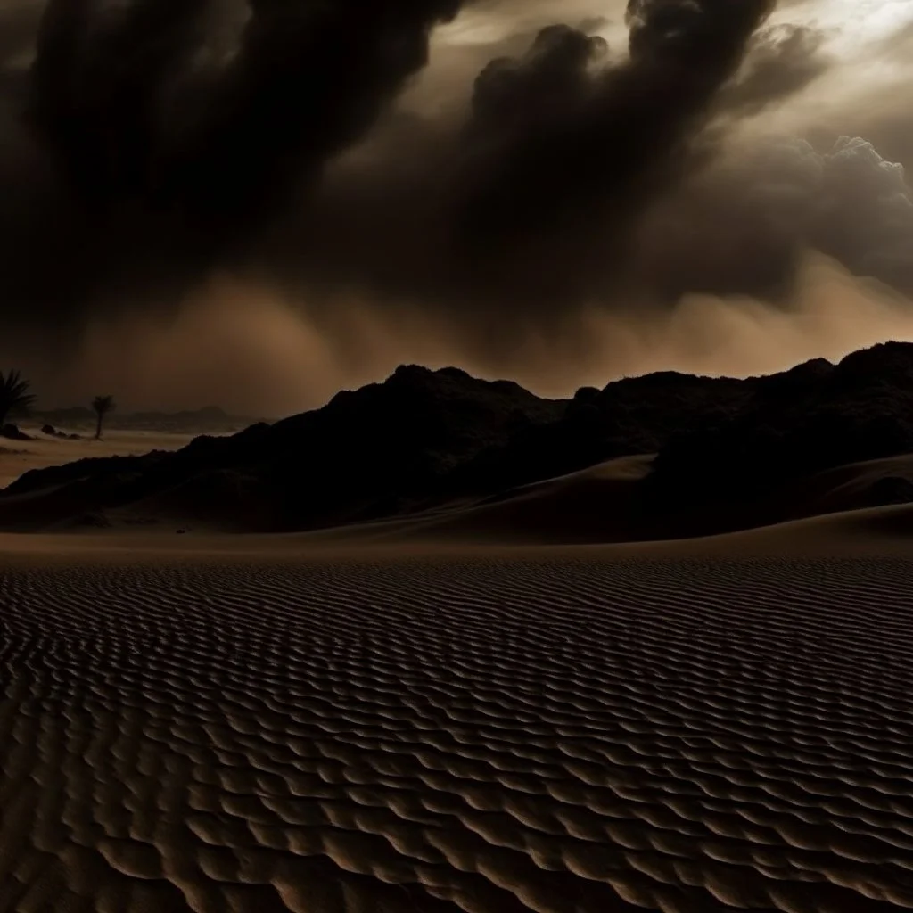 dark sandstorm