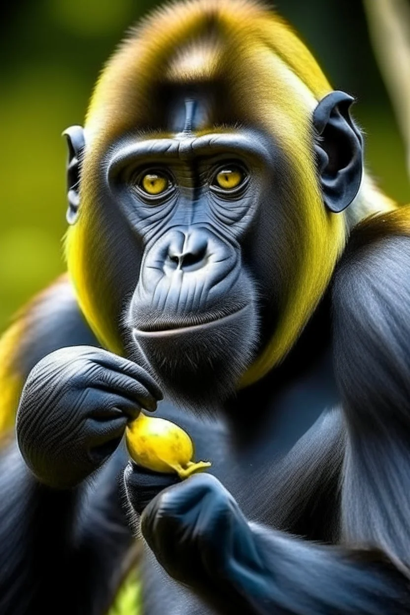 gorilla tag monkey with banana in hand