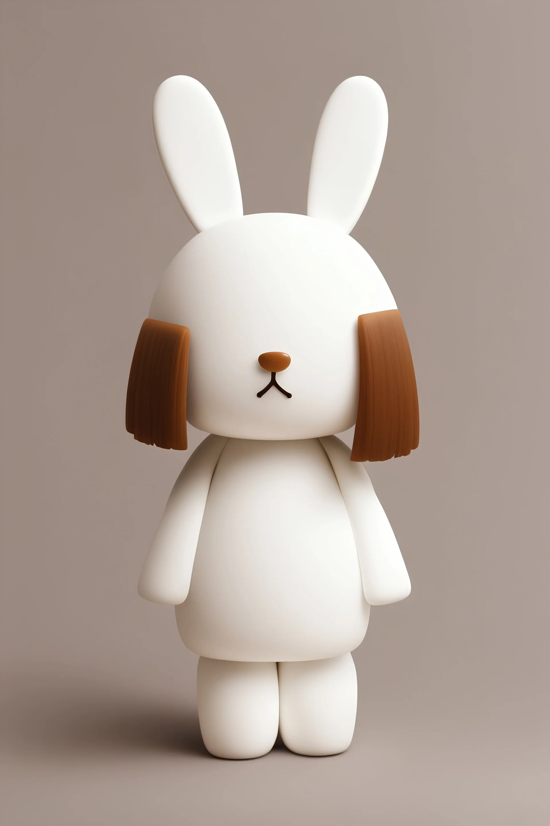 Miffy with brown bangs